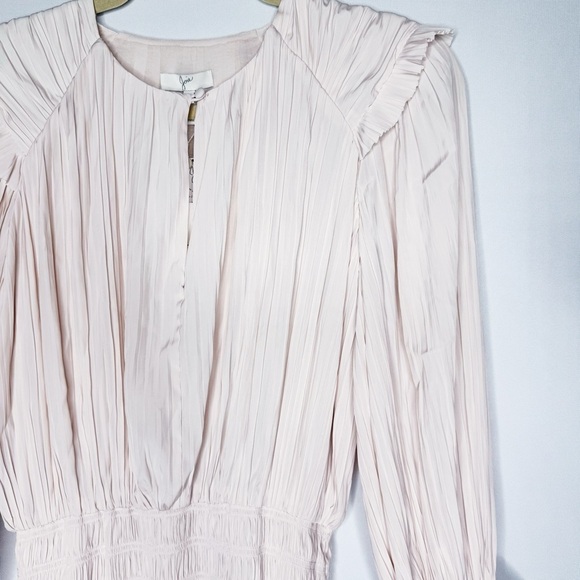 Joie - Blush Pleated Maxi Dress - Picture 4 of 6